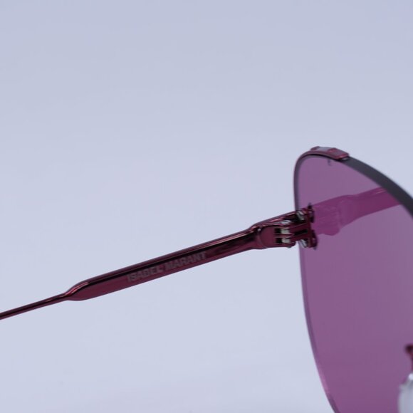 🕶️New Isabel Marant IM 0082/S 08CQ U1 Sunglasses - Cherry Frame, Pink Lenses - Picture 6 of 8